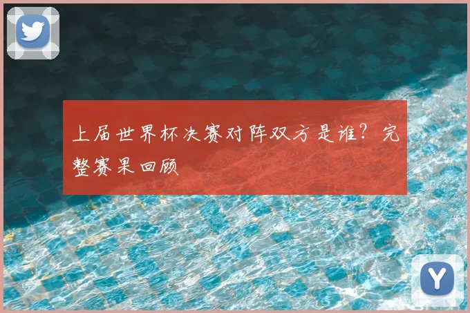 上届世界杯决赛对阵双方是谁？完整赛果回顾