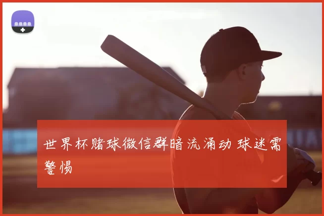 世界杯赌球微信群暗流涌动 球迷需警惕